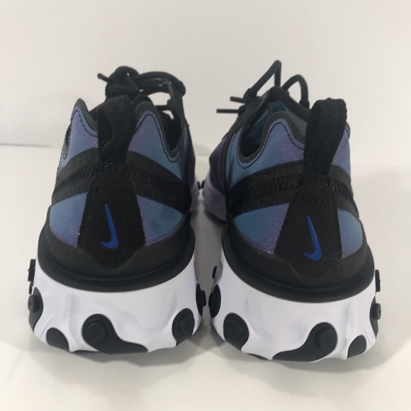 Nike WMNS React Element 55 PRM Black/Fuschia - Picture 4 of 6